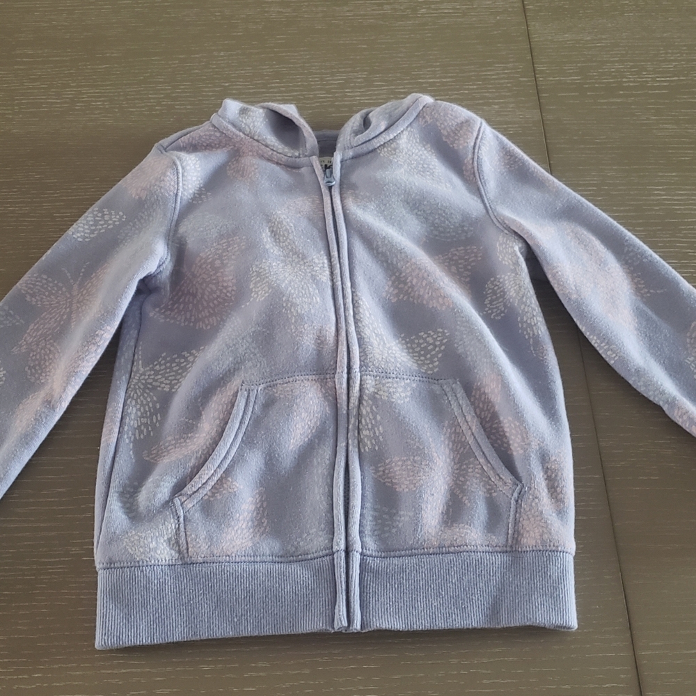 Purple Carter's Dragonfly Hoodie Sweatsuit